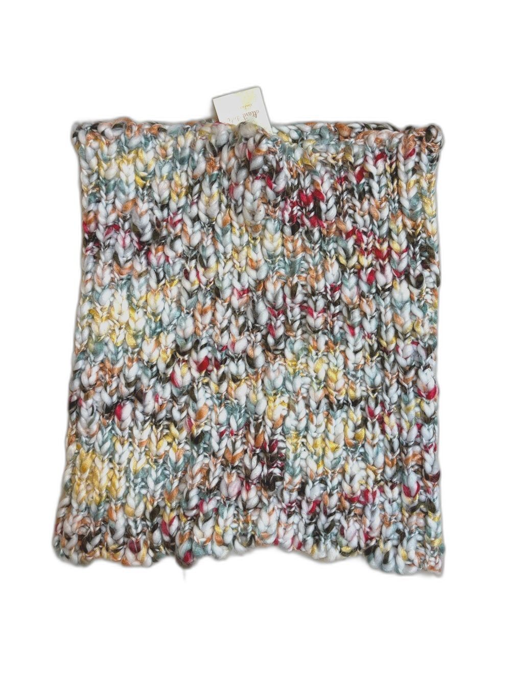 Altar'd State Multicolor Chunky Knit Winter Cowl Scarf
